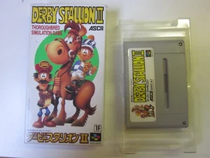 Nintendo Super Famicom SFC NTSC-J ""Derby Stallion II 2" - Foto 1 di 2