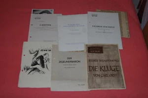 6 alte Theaterprogramme,  Komische Oper Berlin 1948 - 1954 - Bild 1 von 1