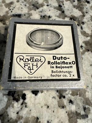 DUTO Rolleiflex 0 Made In Germany Factor 2x - Image 1 of 4