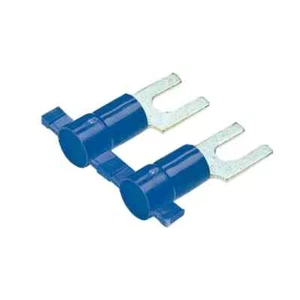 Panduit PV14-10FB-3K Fork Terminal, 14-16 AWG, #10 Stud, 3000 Count - Picture 1 of 5