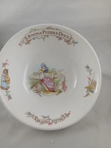 Royal Albert Jemima Puddleduck Bowl World of Beatrix Potter 1st Quality British - Picture 1 of 9