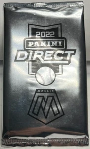 2022 Panini Direct Panini Mosaic Baseball WHITE SPARKLE Prizm Sealed Pack - Picture 1 of 1