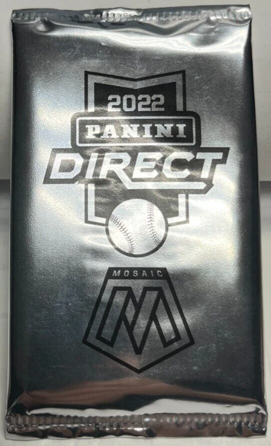 2022 Panini Direct Panini Mosaic Baseball WHITE SPARKLE Prizm Sealed Pack - Image 1 of 1