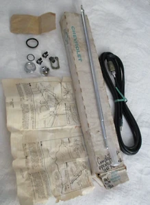 NOS 65 66 Chevy Impala Caprice REAR ANTENNA rare GM accessories option 1965 1966 - Picture 1 of 3