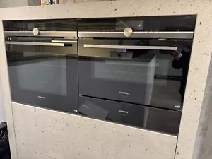 Ex Display Siemens IQ700 Studio Line Oven Combi Steam & drawer set HB878GBB6B - Picture 1 of 3
