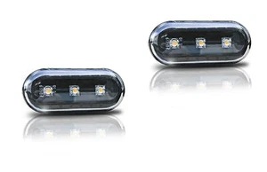 2x Indicatori di Direzione Nero VW Polo 94 - 03 1.9TDI Nuovo - Imagen 1 de 1