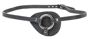 Leather Ring Pirate Eye Patch Halloween Costume Party Cosplay Fancy Buckle Back - Picture 1 of 1
