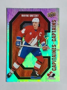 Wayne Gretzky Canada Captains 2021-22 Upper Deck Tim Hortons Canada NHL CC-15 - Picture 1 of 2