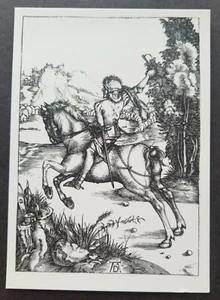 *FREE SHIP Germany 500 Years Post 1990 Postal Service Horse (postcard) MNH - Picture 1 of 6