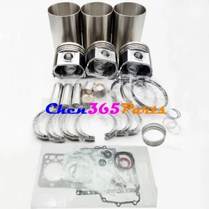 Rebuild Kit for Mitsubishi K3E Engine Piston, Ring Liner Bearing, Full Gasket - Picture 1 of 2