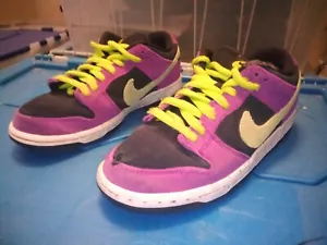 Nike Dunk Low Pro SB Red Plum Shoe Men's Size 5.5 BQ6817-501 FAST SHIPPING - Picture 1 of 12