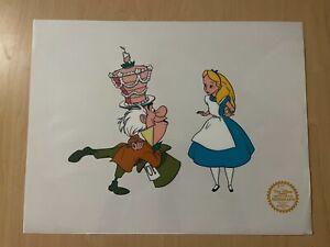 Vintage Disney "Alice in Wonderland" Serigraph w/ COA