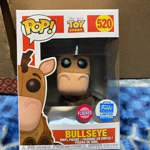 Funko POP! Toy Story: Bullseye #520 Flocked Funko Shop Exclusive - Picture 1 of 8