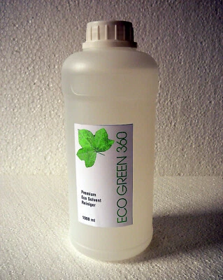 ECOGREEN360 EcoSolvent Reinigungsflüssigkeit "Eco Green 360" Mimaki® Mutoh® Roland®
