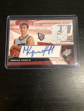 Nenad Krstic 2004-05 Upper Deck SPx Rookie Auto Jersey /1999 - Autograph