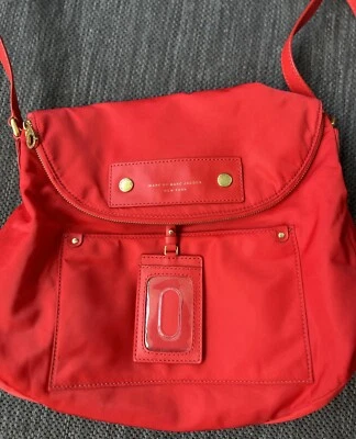 Preppy Natasha Marc By Marc Jacobs Red Crossbody Bag. - Image 1 of 4