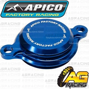 Apico Blue Oil Filter Cover Cap For Yamaha YZ 250F 2014-2020 YZ 450F 2010-2020 - Picture 1 of 1