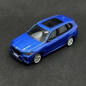 Modellino pressofuso blu 1:64 CCA BMW X5M F95 - City SUV, auto sportiva edizione limitata - Foto 1 di 5