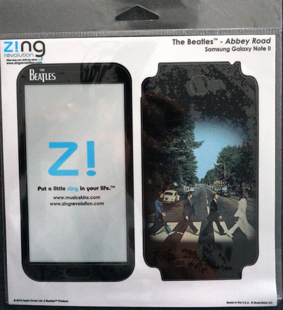 The Beatles Abbey Road Samsung Galaxy Note II 2 Skin NEW - Image 1 of 1