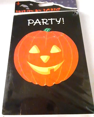 Vintage Gibson Greetings Halloween Party Invitations Pack NOS Jack-o-Lantern USA - Image 1 of 4