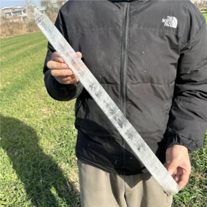 2.32kg Natural Clear quartz Obelisk Crystal Wand Decor Reiki Crystal Point Tower - Picture 1 of 12