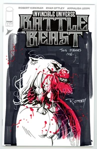 Invincible Universe Battle Beast #1 1:2000 Ryan Ottley Original Art Variant - Picture 1 of 12