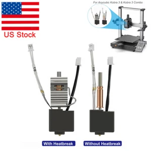 Für Anycubic Kobra 3 3D Drucker Teile Hotend Kit mit Wärmeableitungsblock ESU - Bild 1 von 15