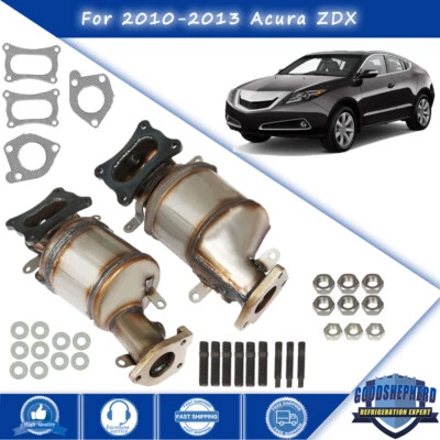 Convertidor catalítico de escape delantero izquierdo y derecho para Acura ZDX 2010-2012/2013 3,7 L Foto 1 de 4