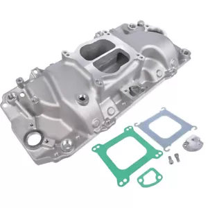 Aluminum Dual Plane Intake Manifold For BBC Big Block Chevy V8 396 402 427 454 - Picture 1 of 8