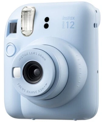NEW Fuji film Instax Mini 12 Instant Film Camera in Pastel Blue (UK Stock)  BNIB - Image 1 of 4