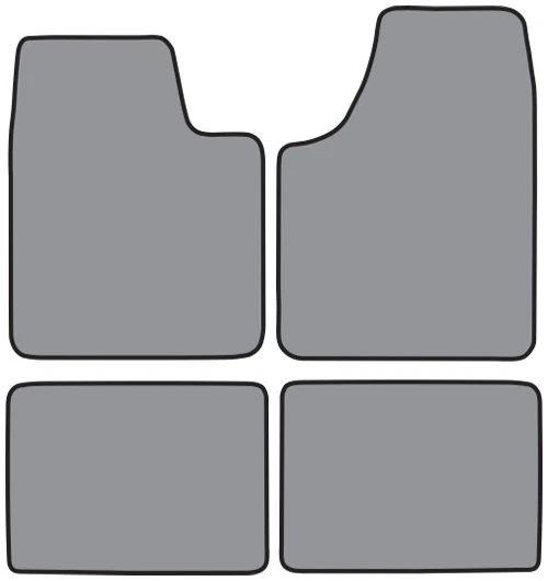 1998-2002 Oldsmobile Intrigue Cutpile Carpet Floor Mat 4pc - Image 1 of 1