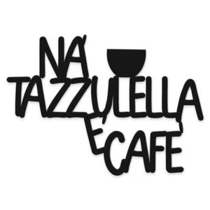 Scritta in Legno Na Tazzulella e Cafè - Picture 1 of 17