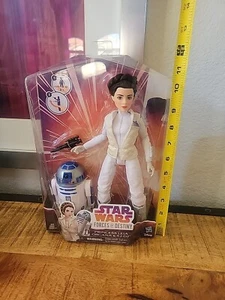Star Wars - Forces of Destiny Figure Set - Princess Leia Organa & R2-D2 - Sealed - Picture 1 of 6
