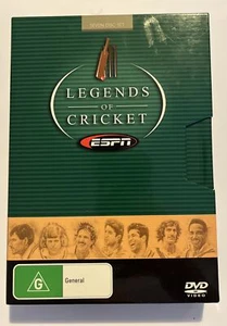 ESPN Legends Of Cricket 7 DVD Box Set Documentary Bradman Sobers Richards Warne - Picture 1 of 6
