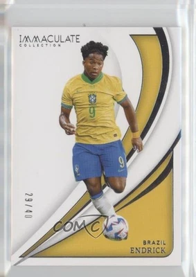 2024-25 Panini Immaculate Silver /40 Endrick #60 - Image 1 of 2