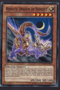 Hieratic Dragon of Nebthet Common LIGHT Unlimited Galactic Overlord Yugioh - Picture 1 of 1