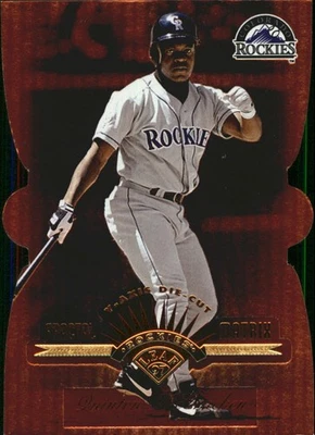 1997 Leaf Fractal Matrix Die Cuts #21 Quinton McCracken BY - NM-MT - Image 1 of 2