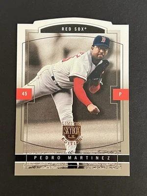 #30/50 Pedro Martínez Firmado Artista Prueba #64 2004 Skybox LE Troquelado Foto 1 de 2