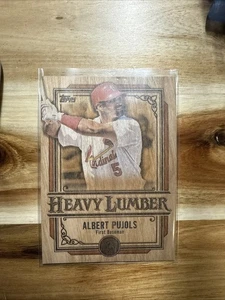 2025 Topps Update Heavy Lumber Albert Pujols (#HL-52) Cardinals SSP - Bild 1 von 2
