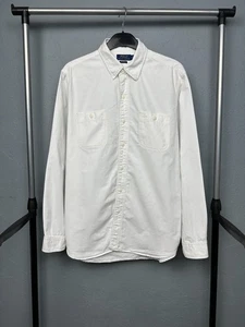 Polo Ralph Lauren Herren Hemd Langarm Weiß Größe L - Bild 1 von 6