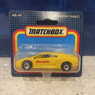 Matchbox MB49 Lamborghini Diablo New - Image 1 of 2
