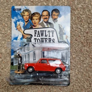 Corgi, BBC, Fawlty Towers Austin Morris & Basil Fawlty figure - Picture 1 of 4