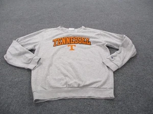 Tennessee Vols Champion Sweatshirt Mens M Gray Champion Sport Football Jumper - Picture 1 of 13