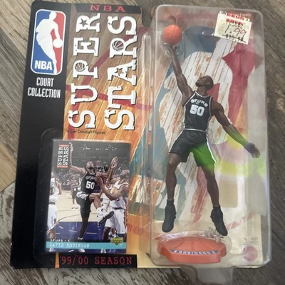Figura David Robinson San Antonio Spurs NBA 1999 NBA Super Stars Nuevo en Paquete Foto 1 de 4