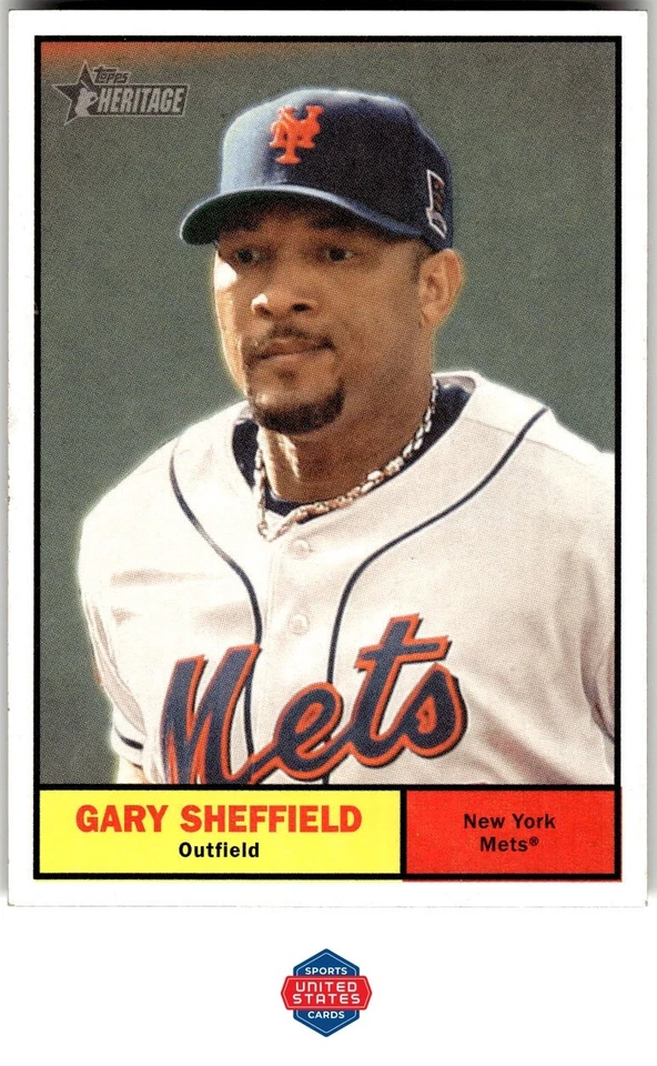 2010 Topps Heritage #271 Gary Sheffield - Image 1 of 2