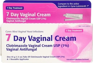 Taro Clotrimazole 7 Vaginal Cream 45 g ( Pack of 2) - Photo 1/2
