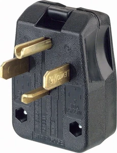 Leviton Commercial 14-30P 14-50P Straight Blade Plug 14-6 AWG 3 Pole 4 Wire - Picture 1 of 1