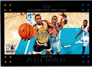 2007-08 Topps #100 Gilbert Arenas - Bild 1 von 2
