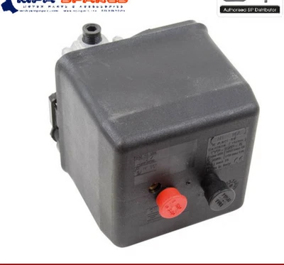4-WAY 3 PHASE TELE6.3/10A PRESSURE SWITCH - 1/4" BSP BOTTOM ENTRY - Image 1 of 4