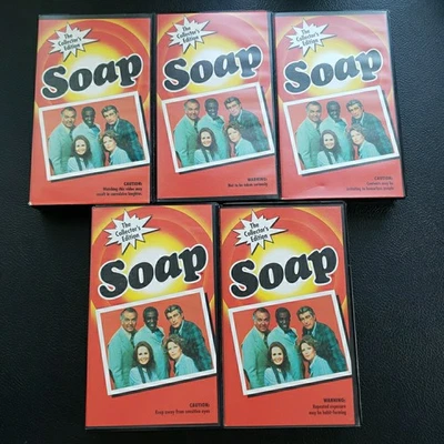 SOAP The Collector's Edition VHS Set Volume 1-5, 1994 Volumes 1 2 3 4 5 - Image 1 of 4